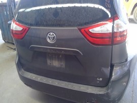 2015 TOYOTA SIENNA, LE MODEL, GRAY, 3.5L, FWD,   Z26441